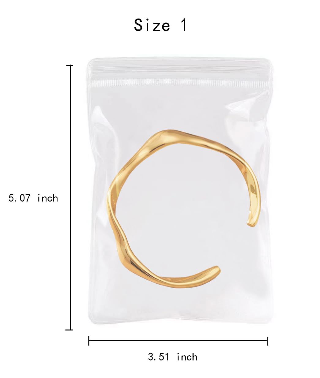 30pcs Clear Jewelry Organizer Bags - 3 Sizes for Earrings, Rings & Necklaces | Travel Jewelry Storage | Anti-Tarnish Protection | Perfect for Travel, Home Organization & Gift Packaging