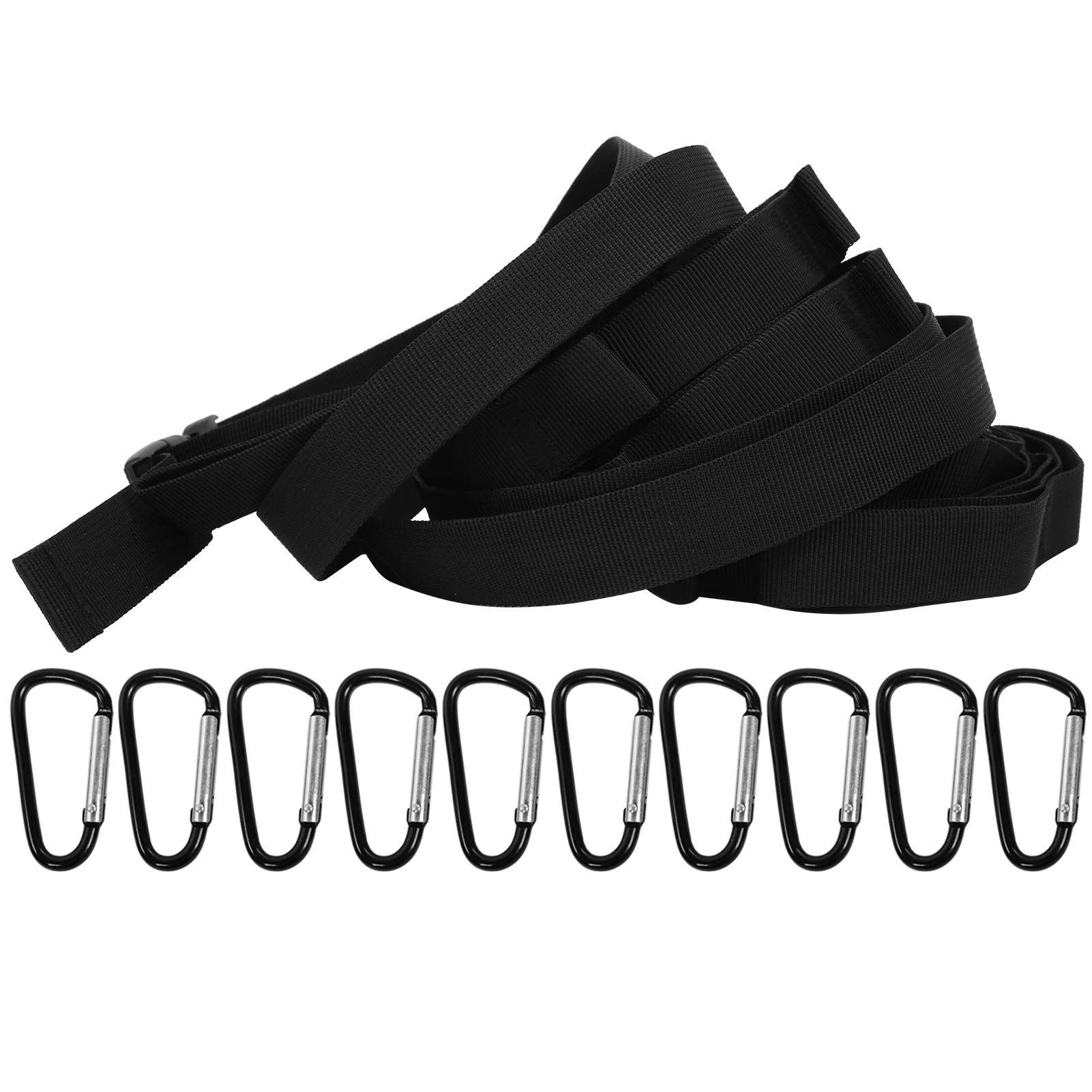 Durable Polyester Camping Storage Lanyard - Heavy Duty Hanging Rope for Outdoor Gear, Hiking, Backpacking & Travel Accessories | Perfect for Organizing Tents, Water Bottles & Camping Equipment