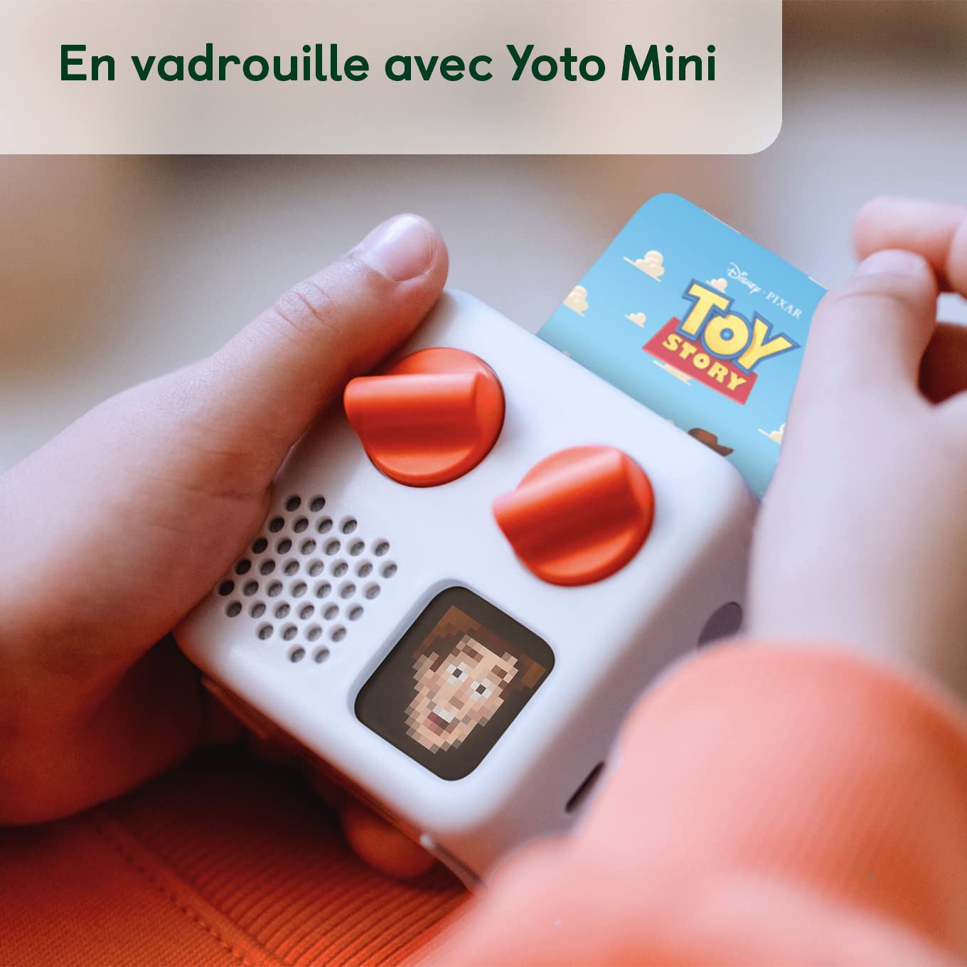 YOTO - Disney Toy Story Audio Book for Kids in French | Interactive Storytelling Player for Children Ages 5-8 | Perfect for Bedtime, Travel & Early Learning