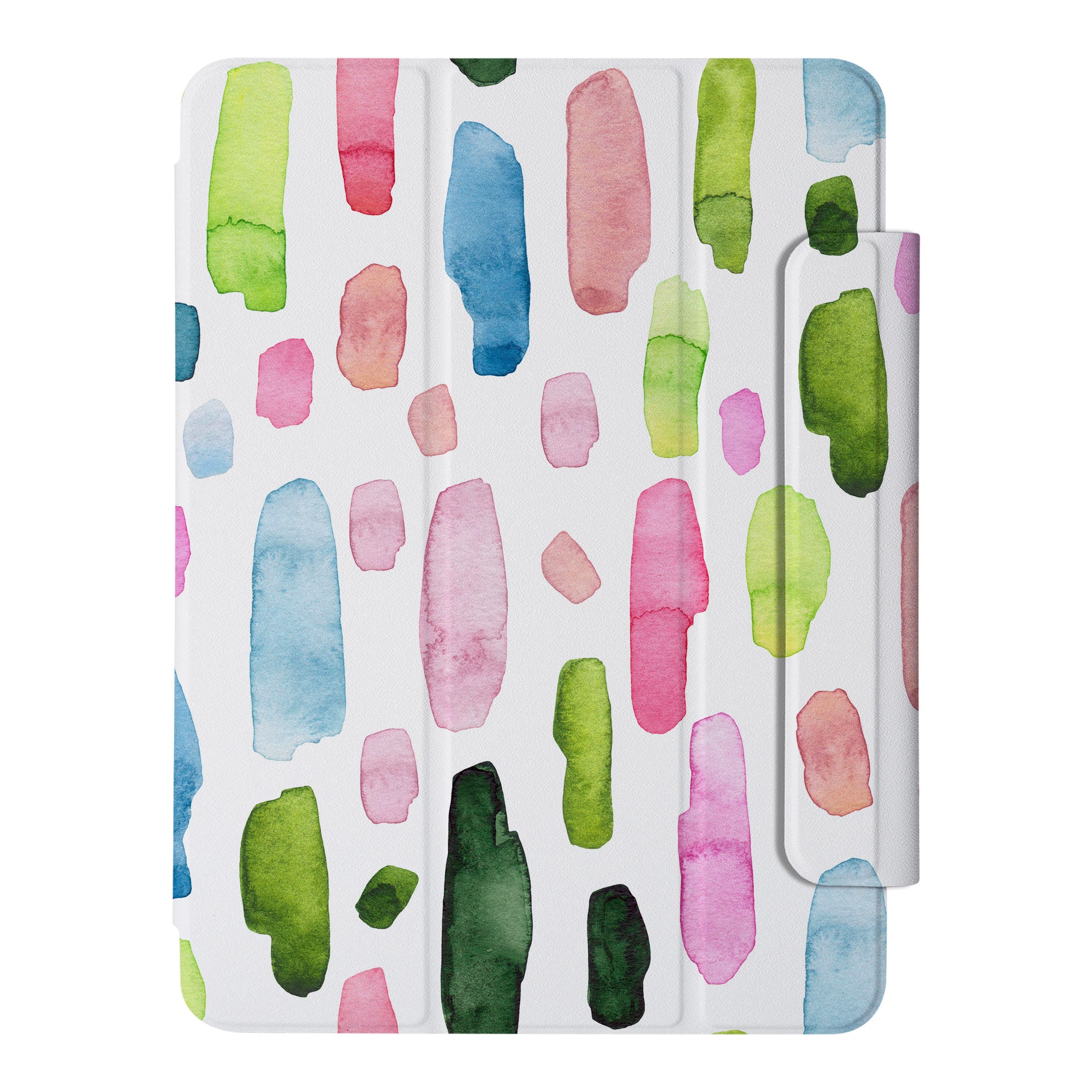 SlimFit iPad Case with Polka Dot Design - Lightweight Protective Cover for iPad Air/Pro, Perfect for Work, Travel & Everyday Use