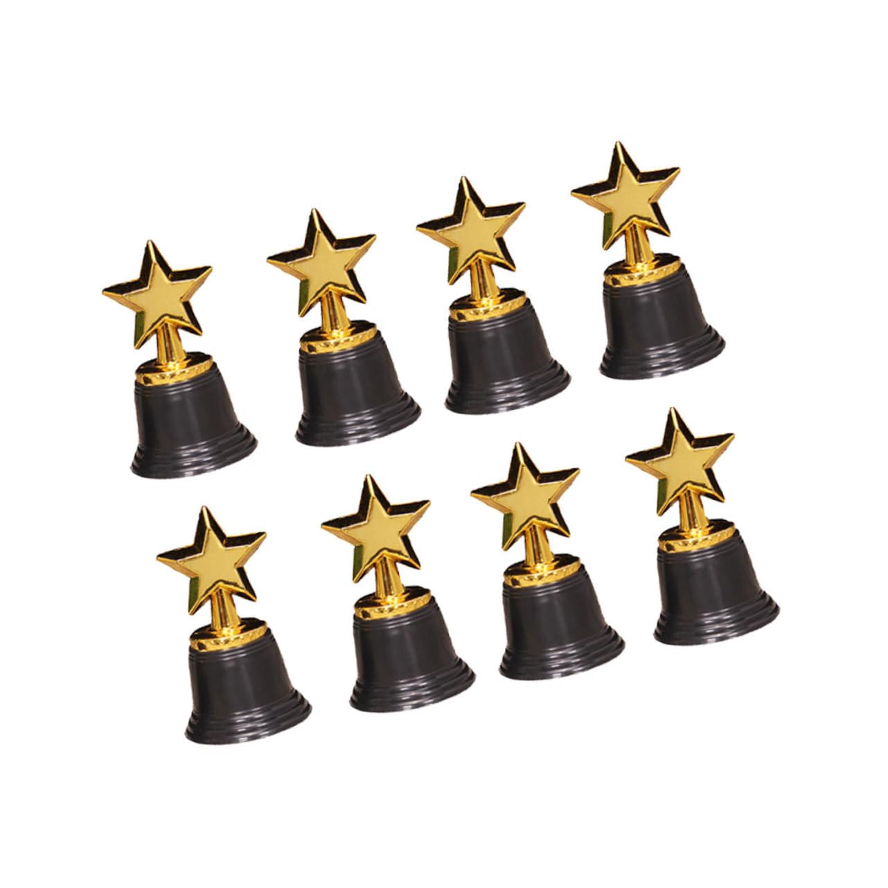 BCOATH 24-Piece Mini Sports Trophy Toy Set for Kids - Simulation Trophies for School Awards, Children's Play & Sports Recognition - Perfect for Classroom Rewards, Birthday Parties & Sports Day Events