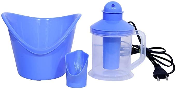 FYCAN 3-in-1 Facial Steamer & Vaporizer for Face, Nose & Cough Relief - Portable Steam Inhaler Machine with Nozzle for Adults & Kids - Perfect for Cold Relief, Sinus Congestion & At-Home Spa Treatments