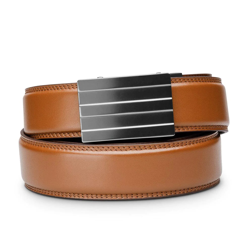ENDEAVOR BUCKLE | Classic Genuine Leather Belt 1.37