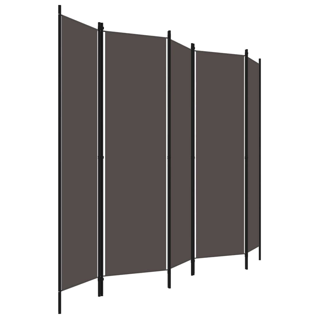 CHARMMA 5-Panel Room Divider Screen - 98.4