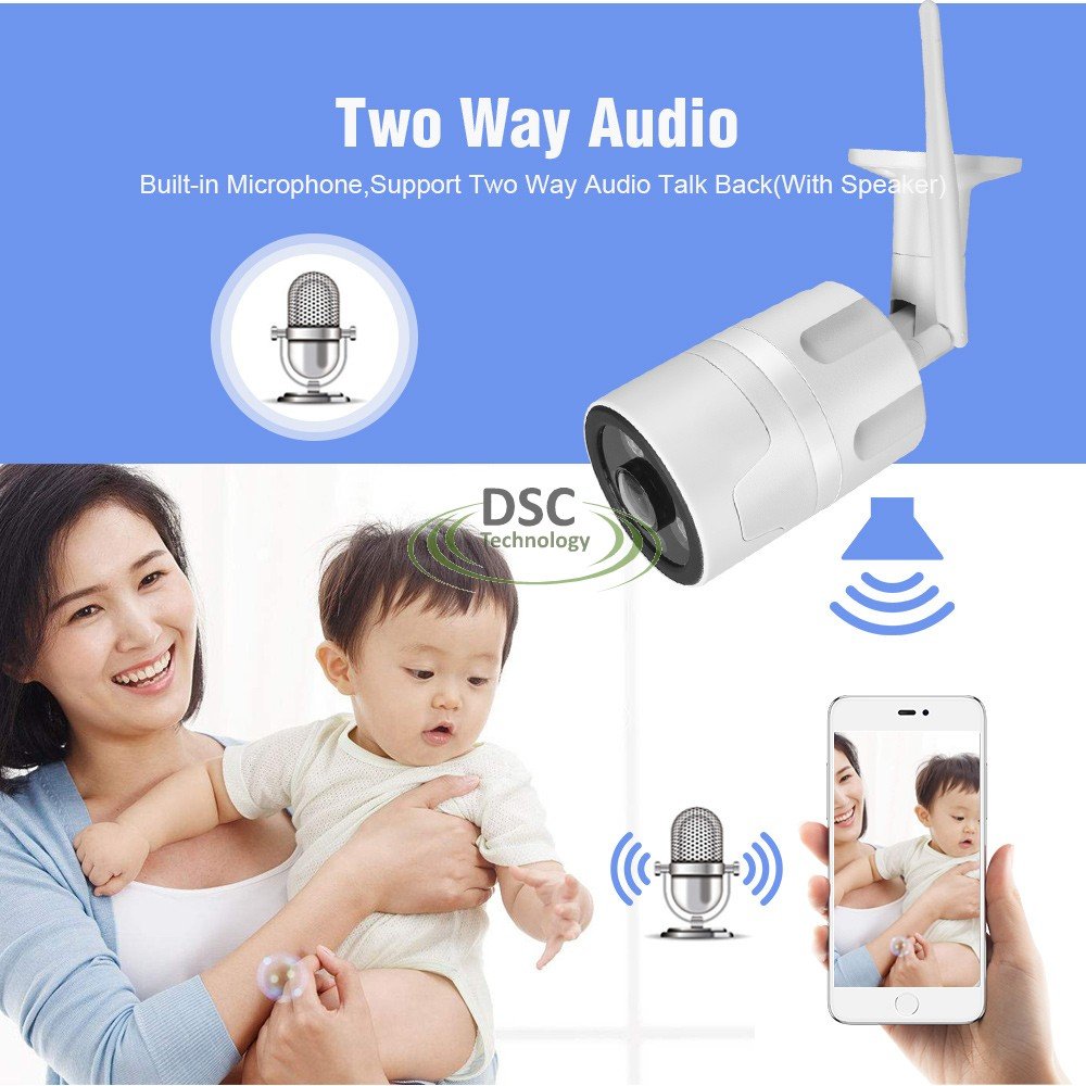 DIYSecuritycameraworld - 5MP Wireless Outdoor Security Camera (2560x1920P) with PoE/WiFi, 180° Fisheye Panoramic View, 60ft Night Vision & Waterproof - Ideal for Home Surveillance, Garage Monitoring & Business Security