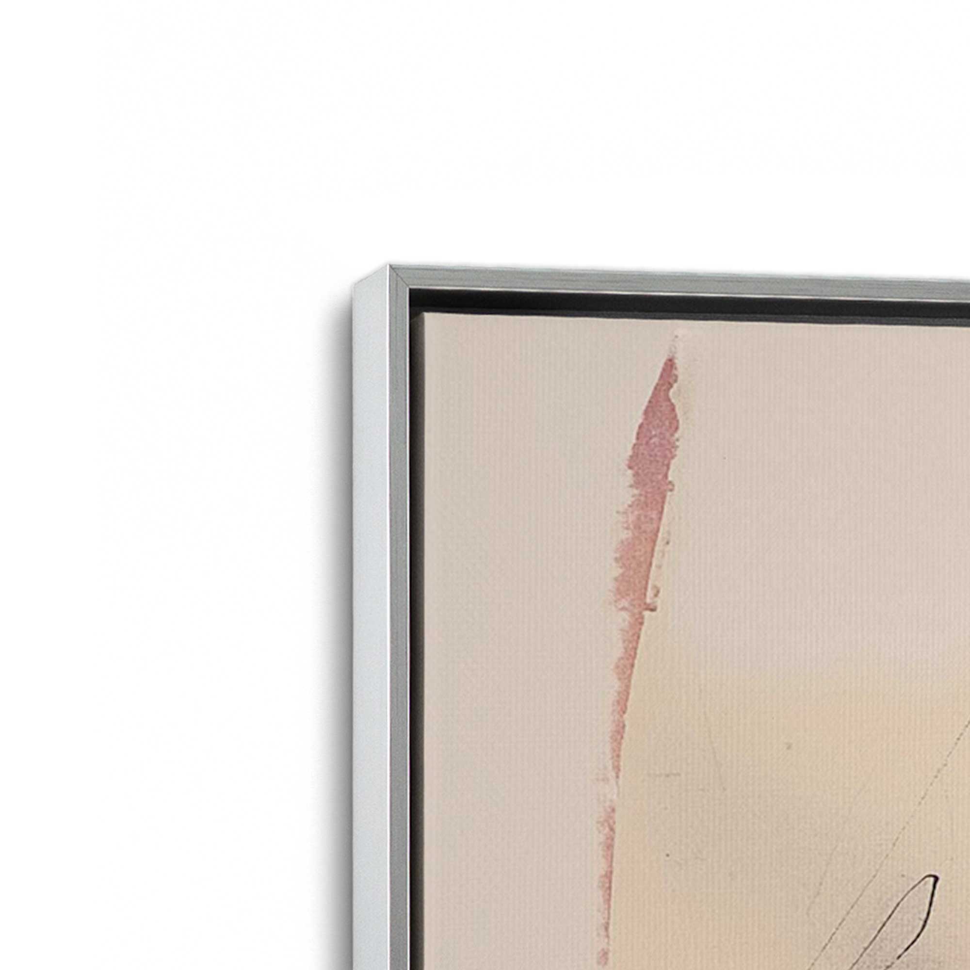Cotton Candy Delight v2 Canvas Wall Art Print - Vibrant Abstract Painting for Living Room, Bedroom & Office Decor