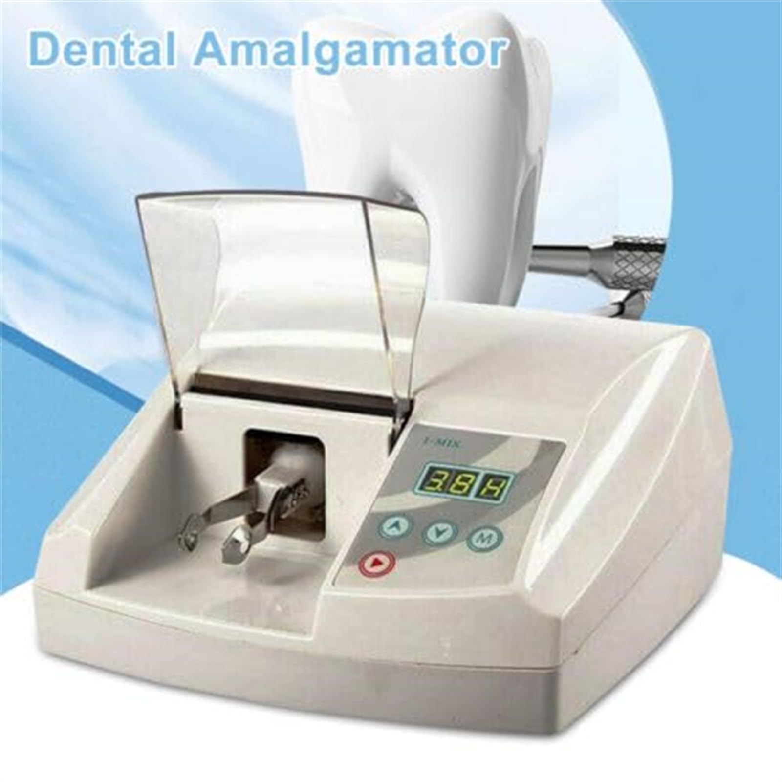 High Speed 35W Dental Digital Amalgamator Mixer for Amalgam Capsules - 110V Professional Dental Equipment for Dentists | Perfect for Dental Clinics & Lab Mixing Procedures