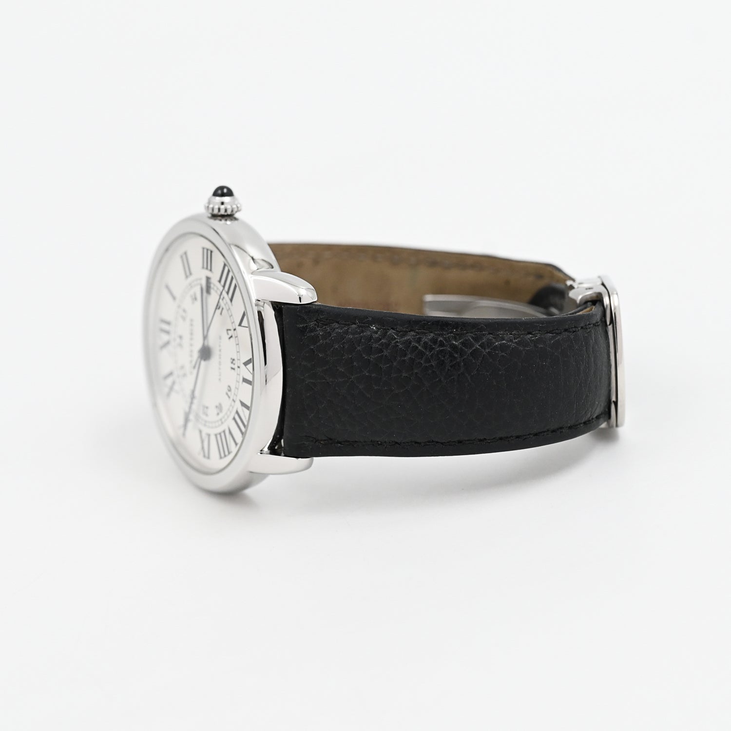 Cartier Rondo Solo 42mm Stainless Steel Men's Watch - Luxury Swiss Timepiece for Business & Formal Occasions