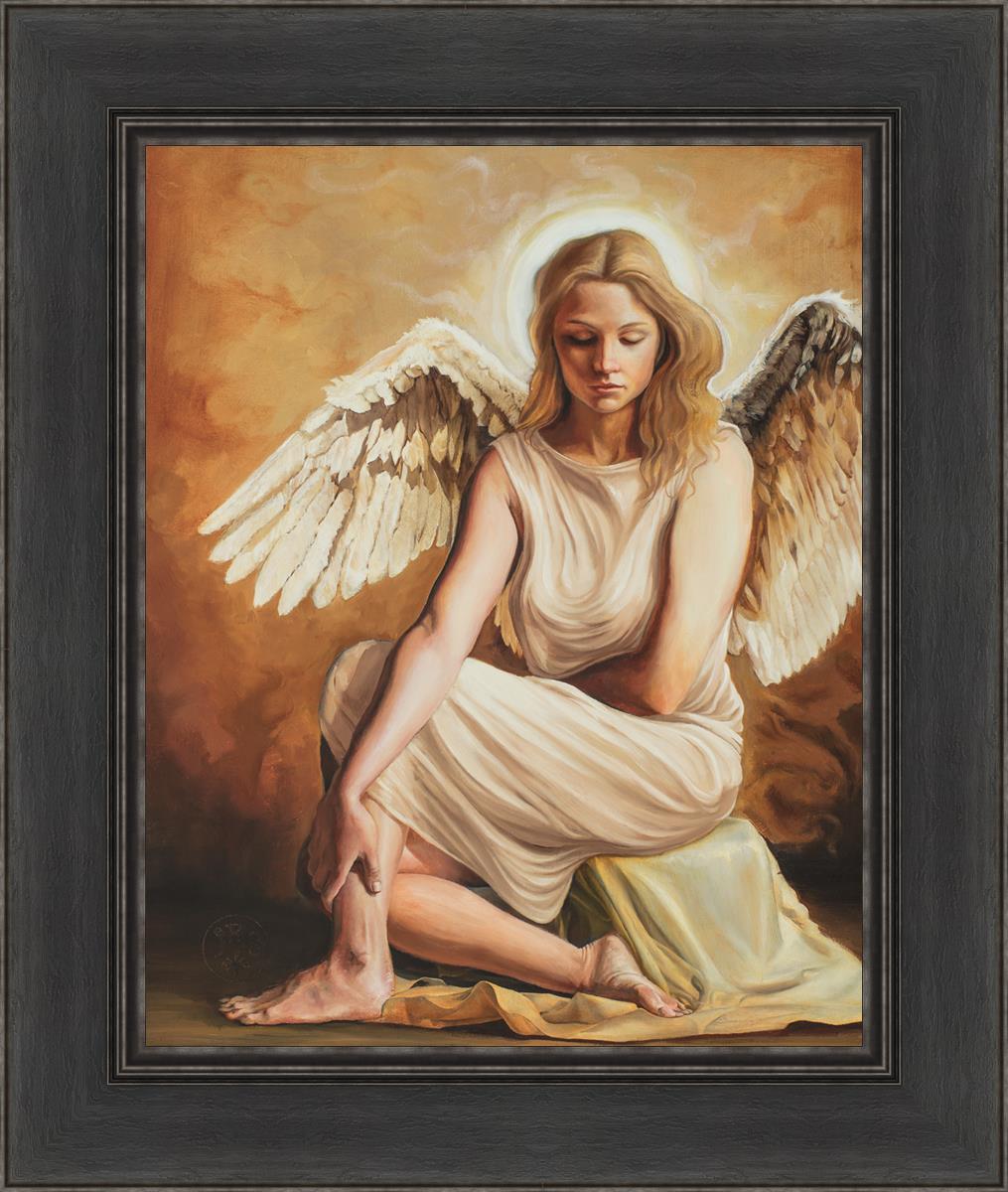 Angel of Redemption - Gothic Home Decor Statue for Living Room, Bedroom & Garden | Unique Spiritual Gift for Christmas & Housewarming