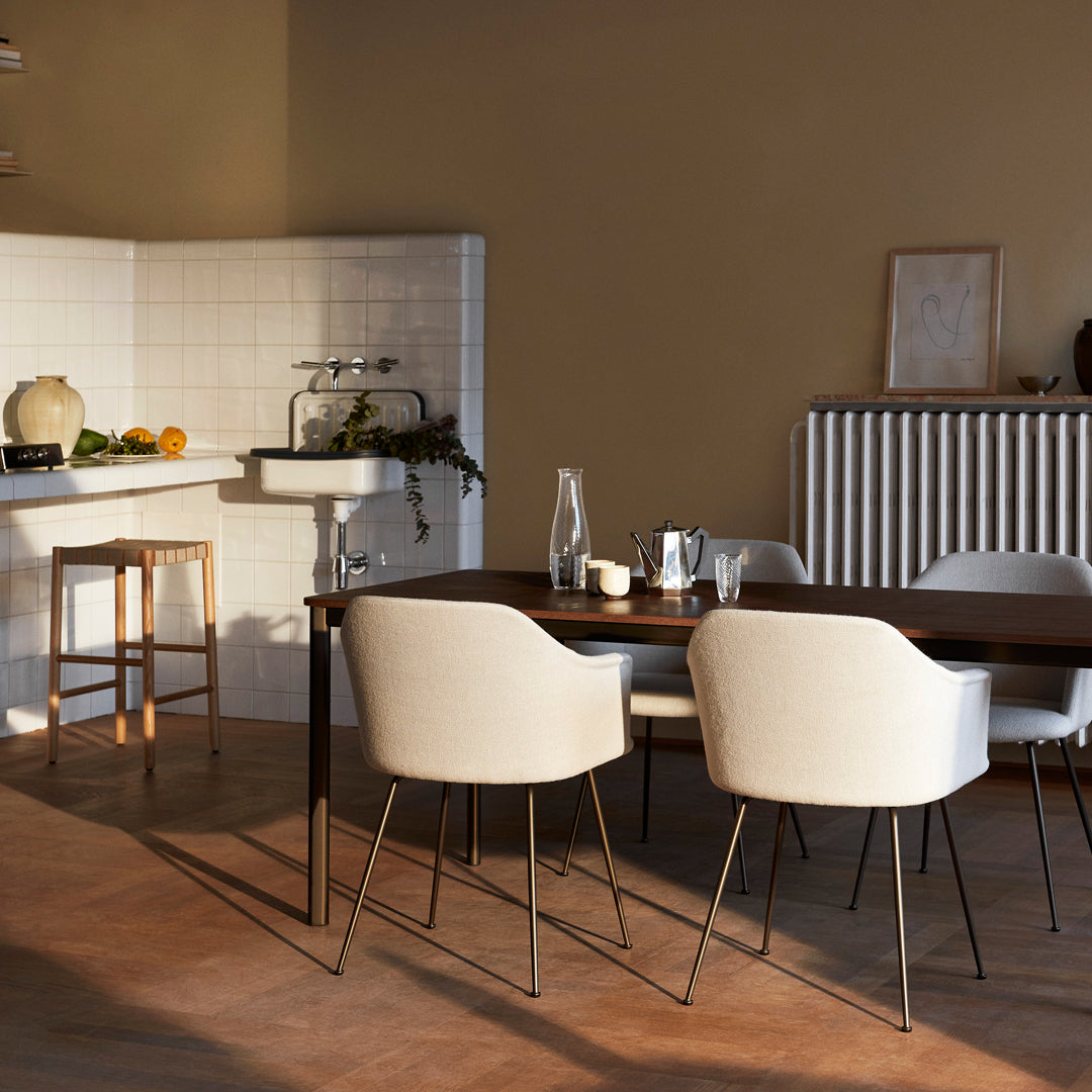 Betty TK8 Bar Chair - Modern Counter Height Stool for Kitchen Island, Breakfast Bar & Home Decor - Adjustable Height & Comfortable Seating for Dining & Entertaining