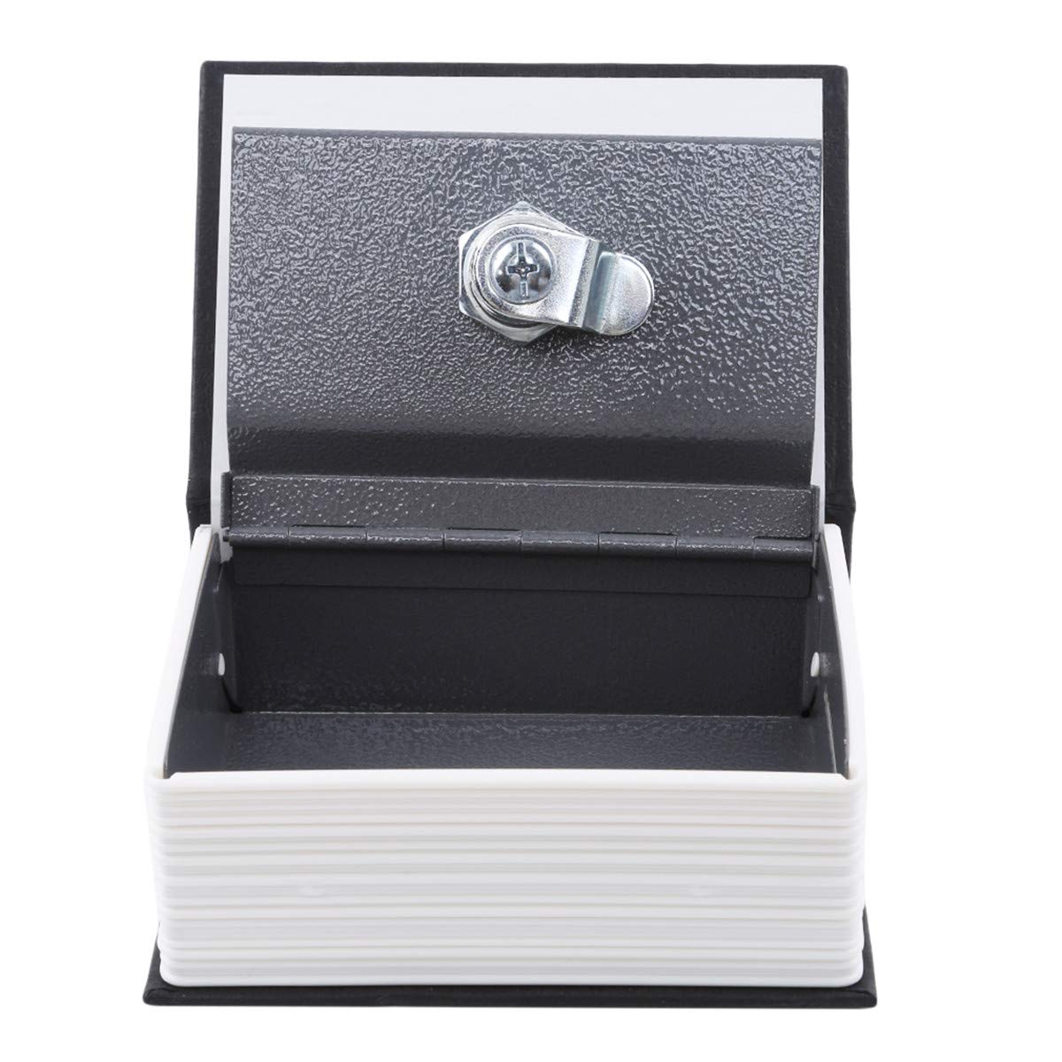 Small Book Safe with Key Lock - Dictionary Diversion Secret Storage Box for Cash & Valuables - Perfect for Home, Office & Travel Security