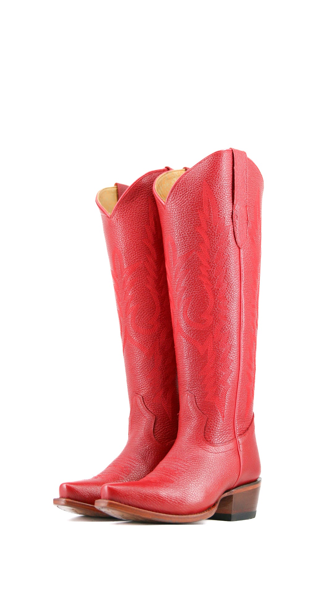 Scarlett Women's Tall Snip Toe Cowgirl Boots - Western Riding Boots for Country Dancing, Rodeo & Fashion Outfits