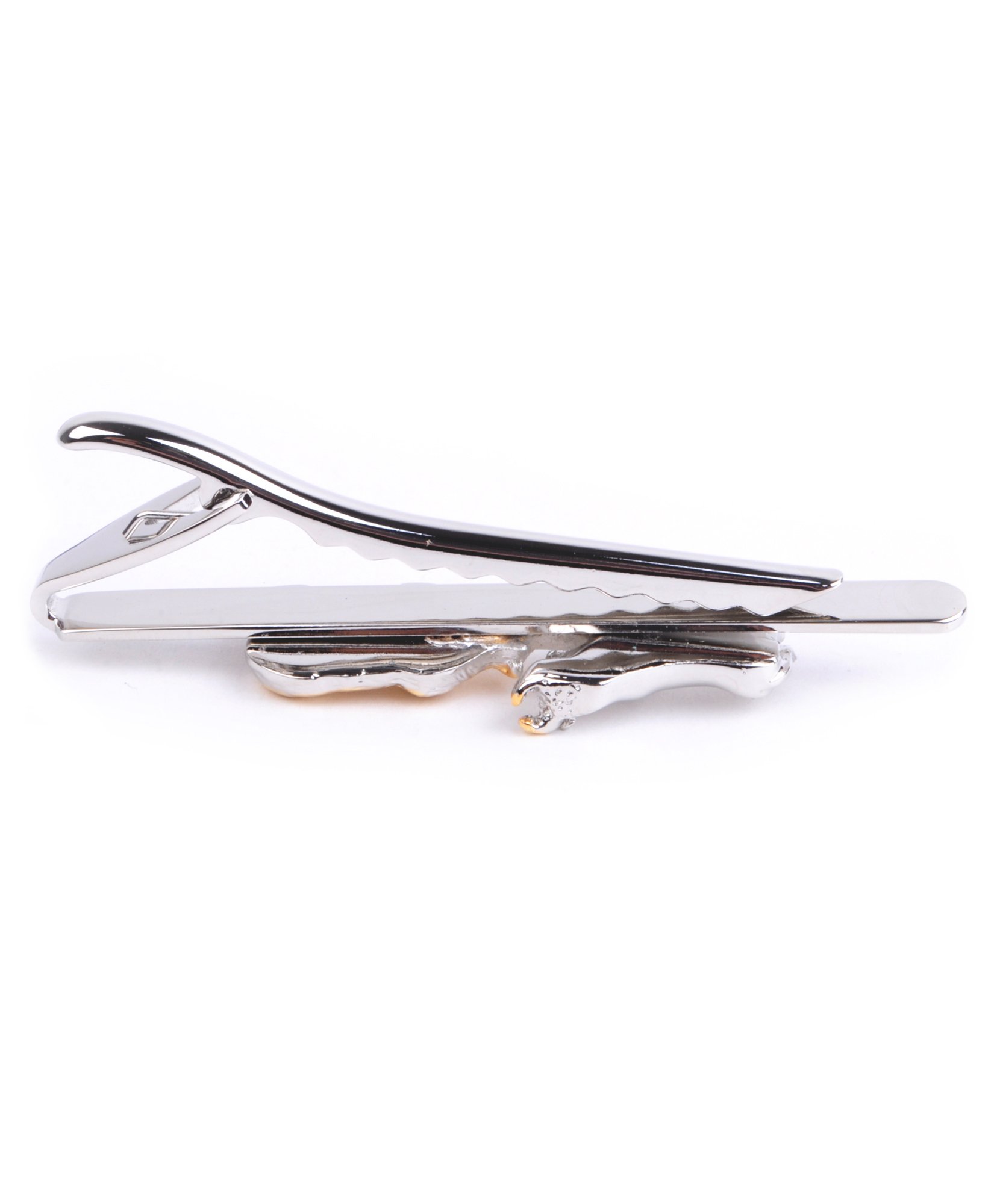 Stock Market Bear vs Bull Novelty Tie Clip - Unique Financial Themed Tie Accessory for Wall Street Enthusiasts & Investors - Perfect for Business Meetings, Gifts, and Financial Events