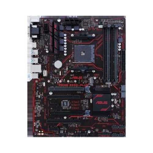 ASUS B350 Plus AMD Ryzen AM4 DDR4 Motherboard - High Performance Gaming & Streaming PC Build for Home & Office Use