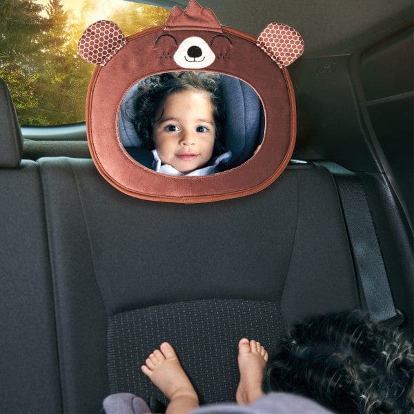 Diono Mirror Easy View Owl - Baby Car Seat Mirror for Safe Rear-Facing Monitoring | Perfect for Travel & Daily Commutes