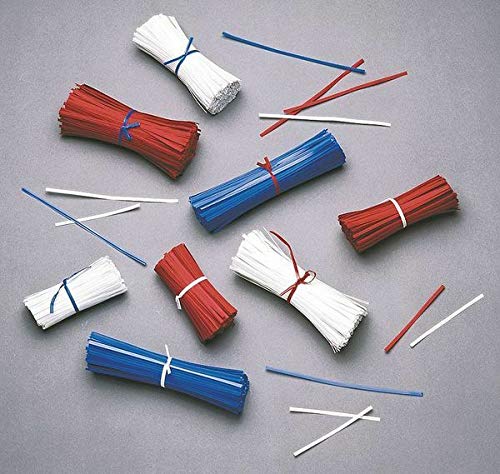 6 Inch Plastic-Coated Wire Twist Ties - 10,000 Pack (ZORO SELECT 5CRP7) | Perfect for Bundling Cables, Securing Plants & Organizing Home/Office Supplies