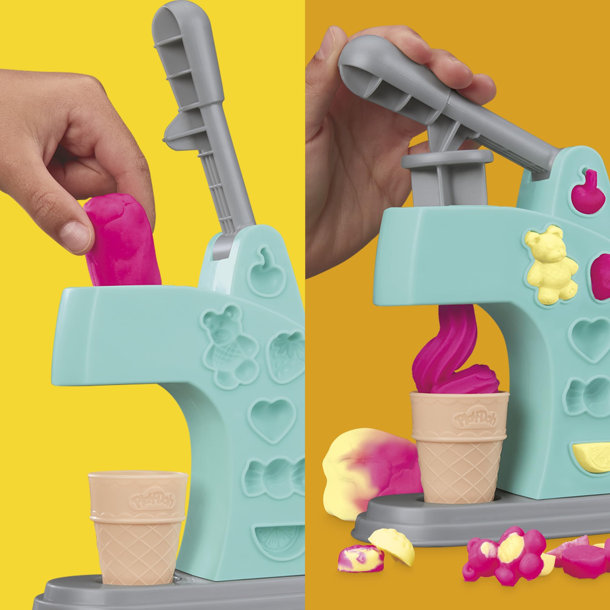 Mini Ice Cream Play Set for Kids - Pretend Play Toy with Scoop & Cones - Fun Educational Toy for Toddlers & Preschoolers | Perfect for Birthday Gifts & Indoor Playtime