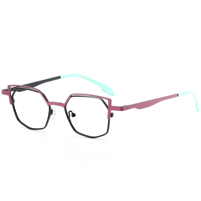 Aror Women's Full Rim Oval Square Cat Eye Titanium Eyeglasses Frame 45527 - Lightweight & Durable for Work, Reading & Fashion