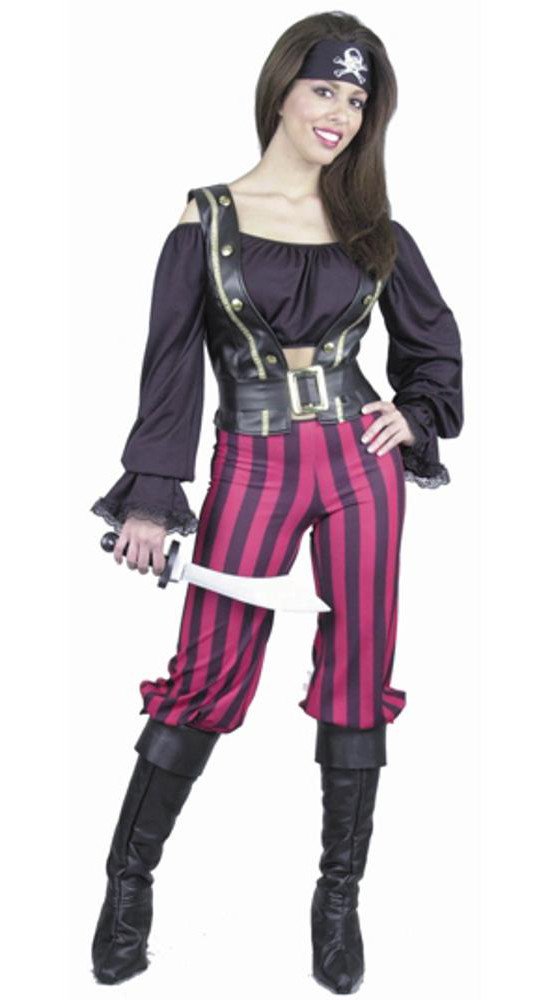 Pirate Queen Costume for Women - Medium Size 8-10 | Renaissance Faire, Halloween Party & Cosplay Outfit