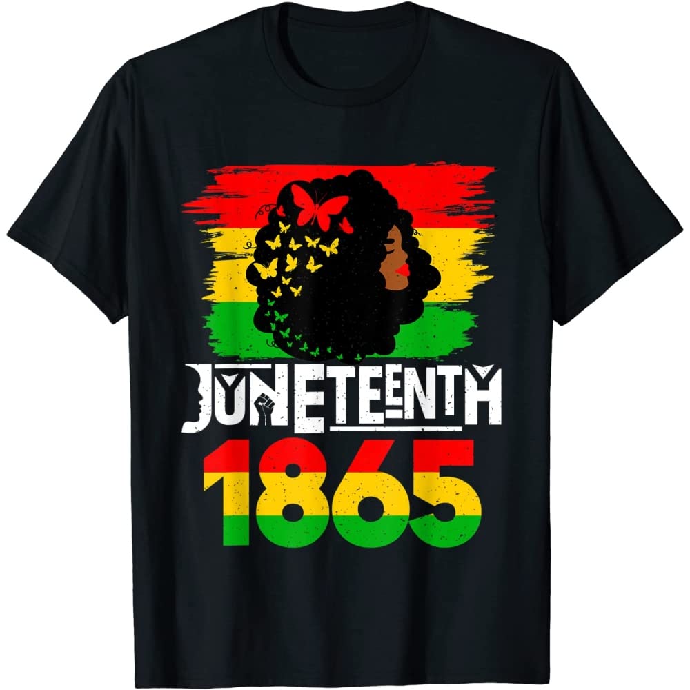Black Melanin Queen Juneteenth T-Shirt - Celebrate Black History Month with Stylish & Empowering Apparel - Perfect for Juneteenth Events, Cultural Celebrations & Everyday Wear