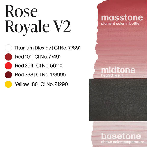 Perma Blend Luxe Rose Royale Pigment - Professional Tattoo Ink for Vibrant, Long-Lasting Body Art - Perfect for Tattoo Artists and Permanent Makeup
