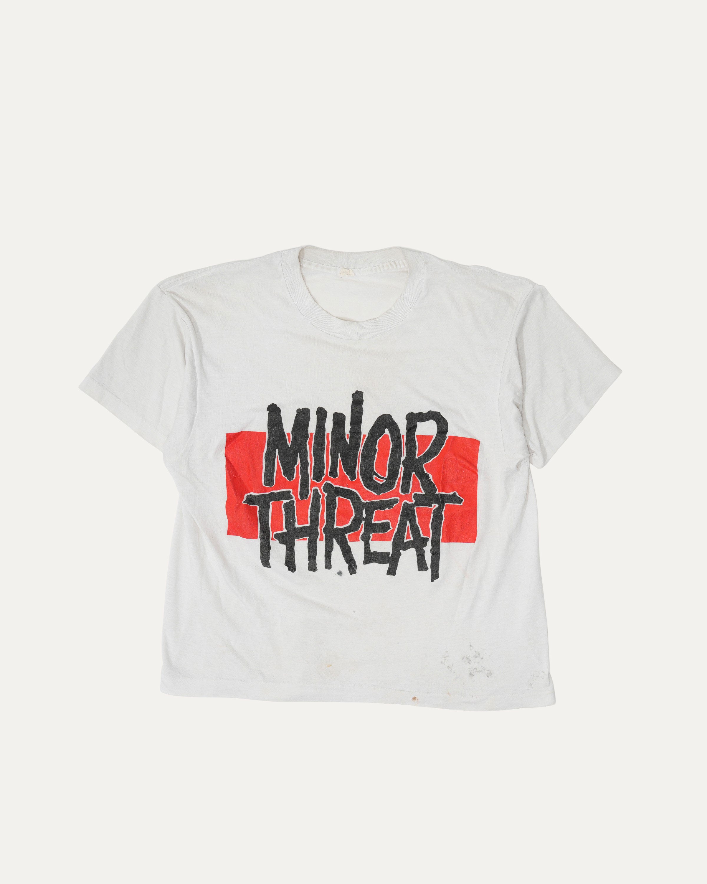 Vintage 1980s Minor Threat Punk Band T-Shirt | Classic Hardcore Punk Tee for Men & Women | Perfect for Concerts, Gigs & Punk Fashion