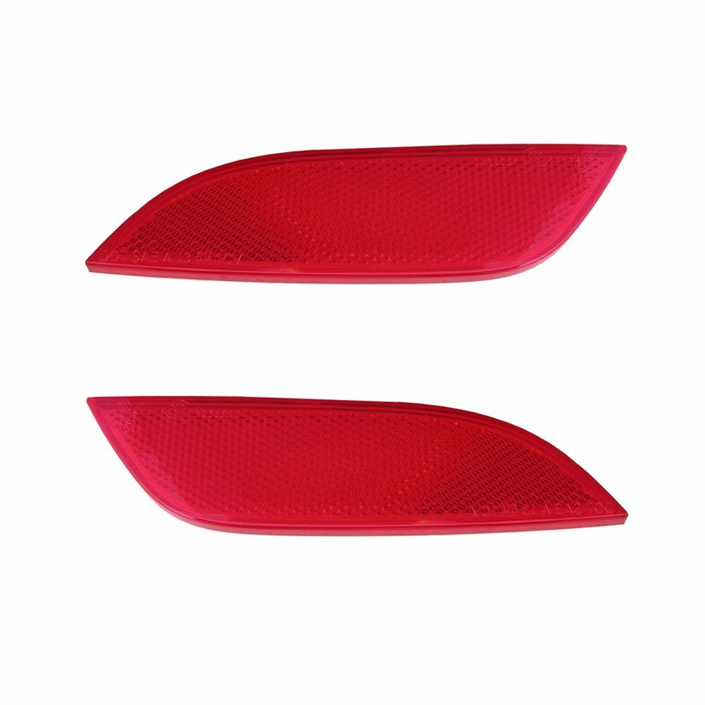 Chevrolet Spark 2010-2012 Rear Bumper Reflector Set (Left & Right) - OEM Replacement Parts for Enhanced Night Visibility & Safety Driving