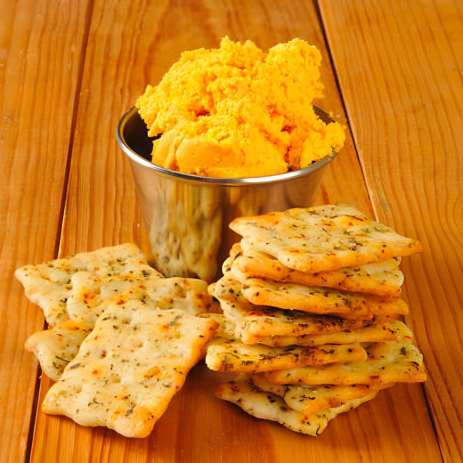 Gourmet Sharp Cheddar Cheese Spread - Shelf-Stable Spreadable Cheese for Crackers, Chips & Pretzels | Creamy Cheese Dip for Snacking, Entertaining & Charcuterie Boards | 8oz Jar | Perfect for Parties, Picnics & Quick Snacks