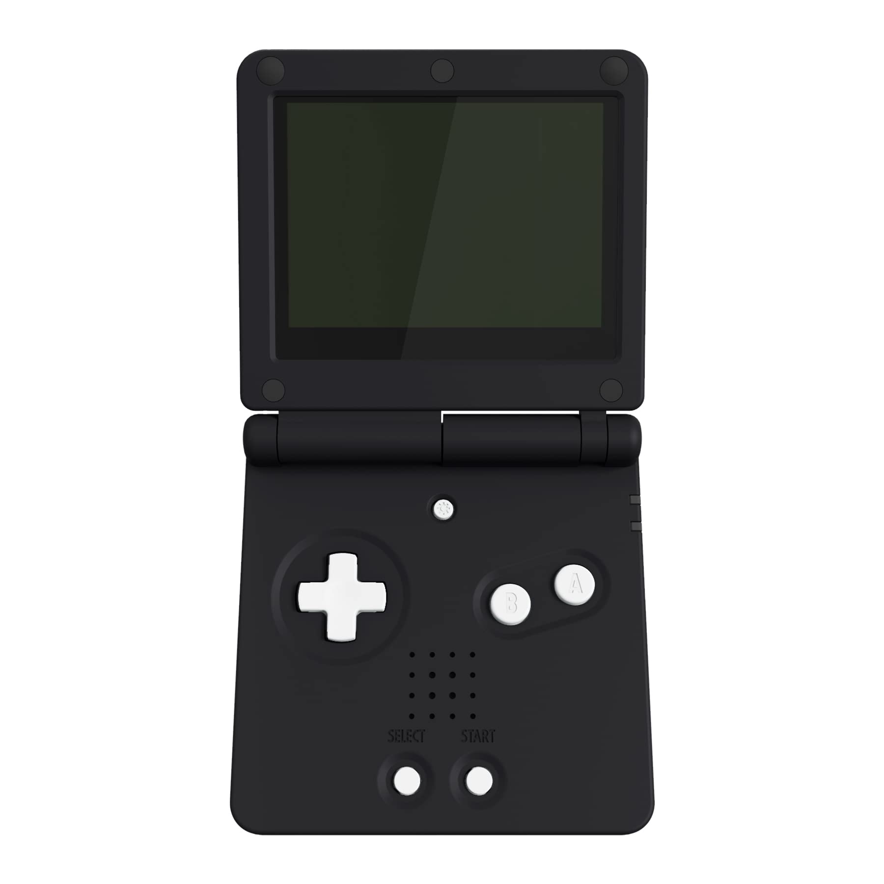 eXtremeRate Replacement Tasti Kit for Gameboy Advance SP Console - A B L R Power On/Off Volume D-Pad Buttons (White) | Compatible with GBA SP Handheld Gaming System | Perfect for DIY Repairs & Controller Customization
