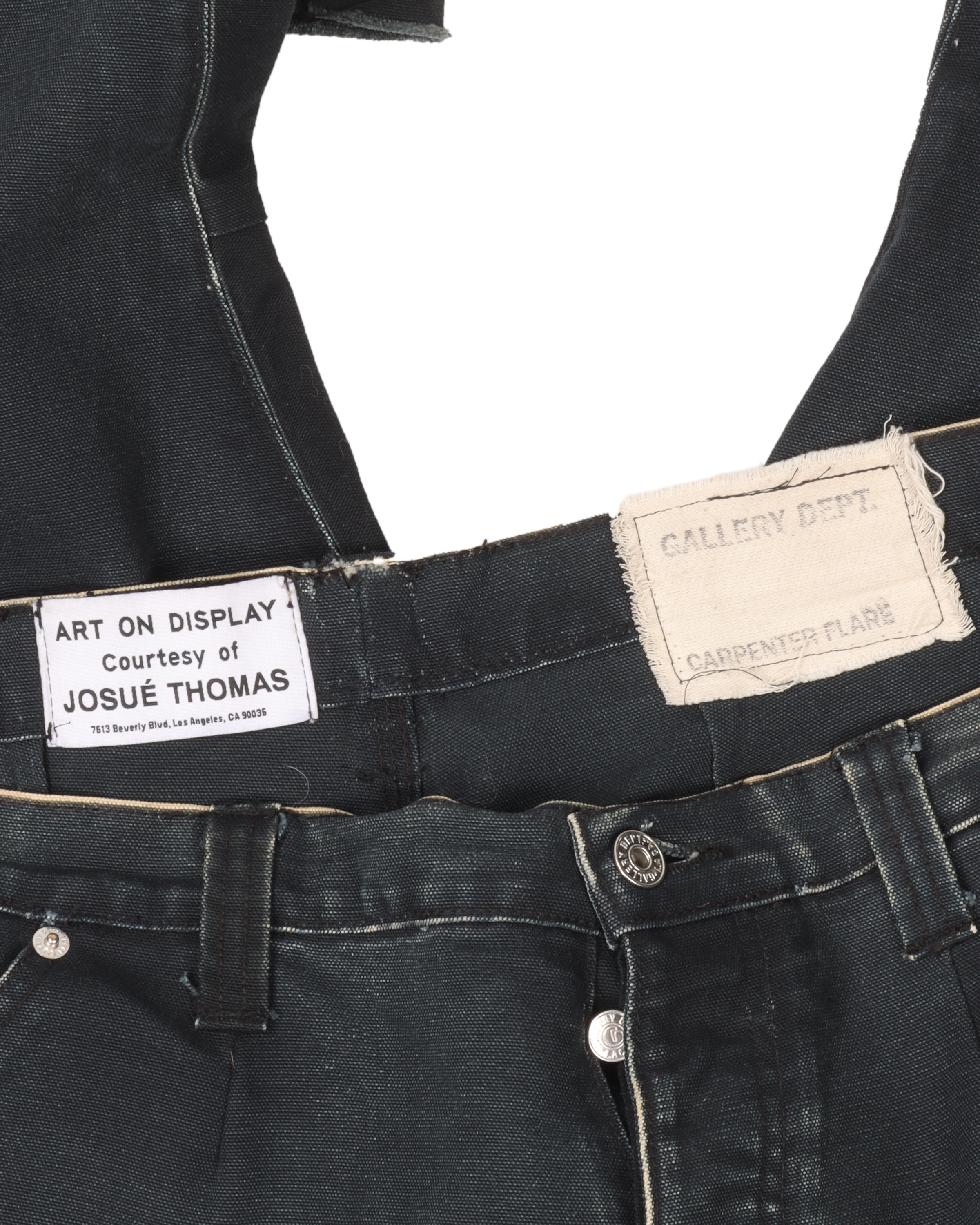 La Flare Carpenter Denim Jeans for Women - High Waisted Stretch Work Pants - Durable & Comfortable Denim for Workwear & Casual Style