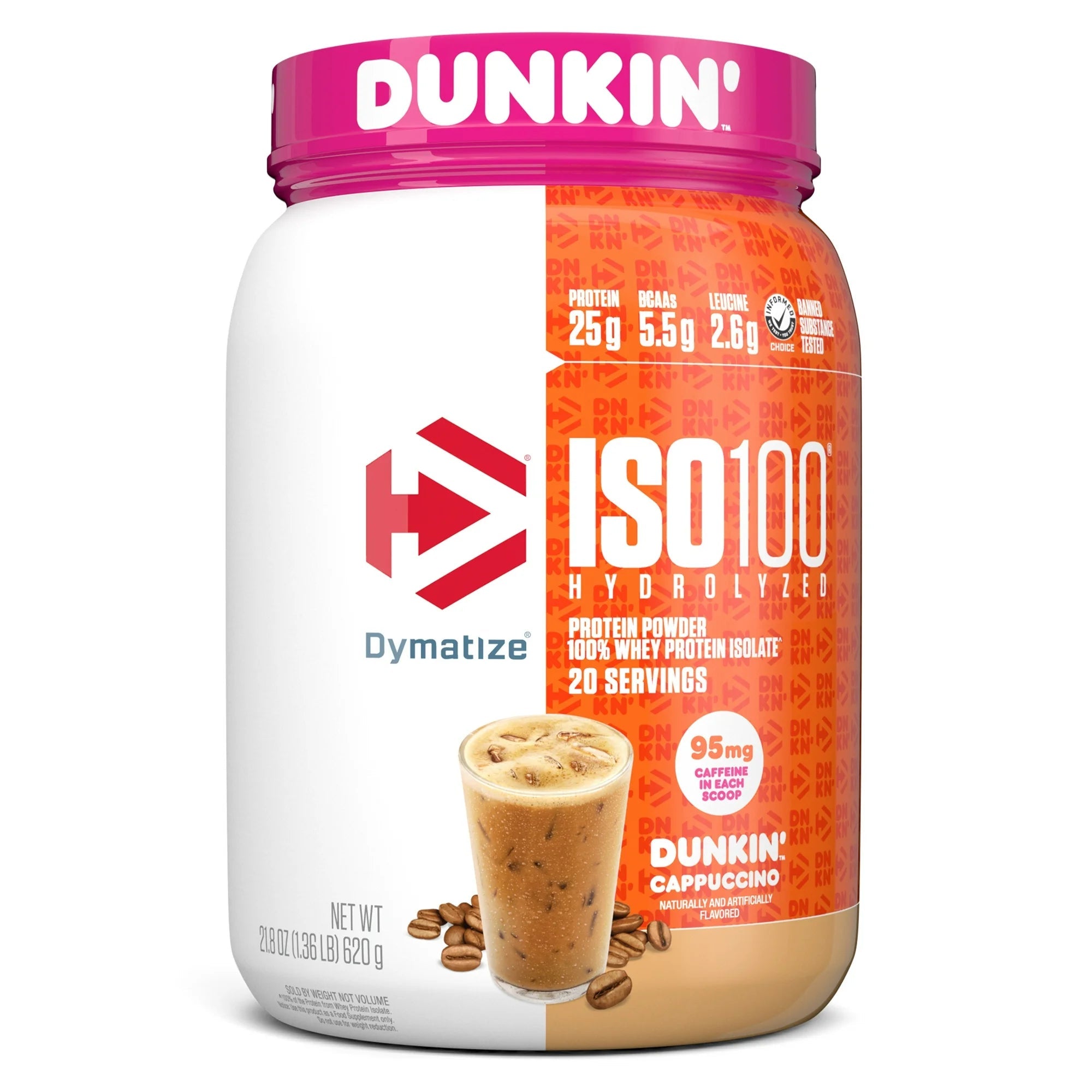 Dymatize ISO 100 Hydrolyzed Whey Protein Powder - Fast Absorbing Muscle Recovery for Athletes & Bodybuilders - Post Workout & Gym Nutrition Supplement