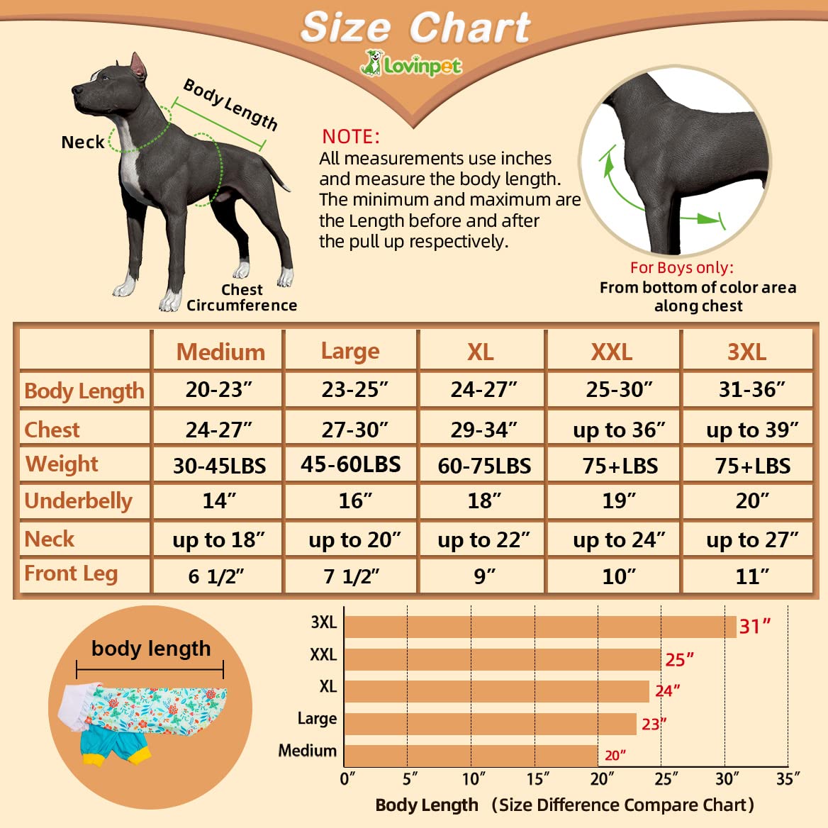 **LovinPet Dog Shirts - Cute Lapel Dog T-Shirts for Large Dogs, Pitbull Clothes XL - Lightweight Stretchy Fabric with Green Stitching & Multi-Flower Prints - Perfect for Wound Care, Casual Wear & Dog Pajamas**    *(Use Cases: Ideal for post-surgery recovery, everyday fashion, or cozy sleepwear for your pitbull or large breed dog.)*