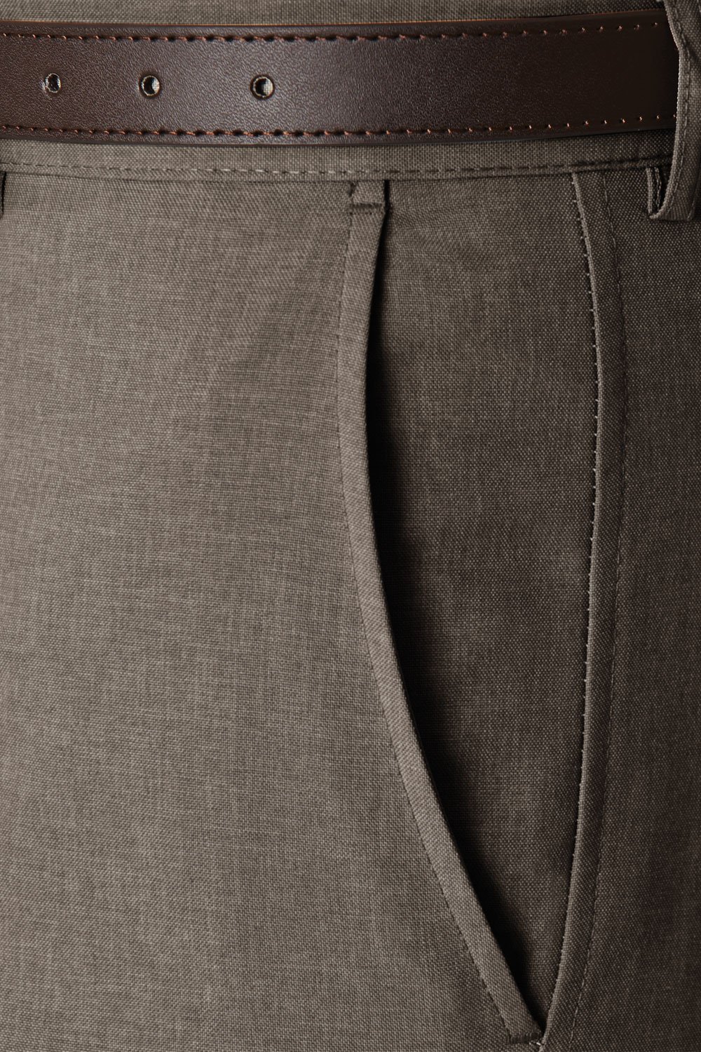 Classic Men's Dress Pants with Slant Pockets - Formal Office Wear & Business Attire for Professional Men