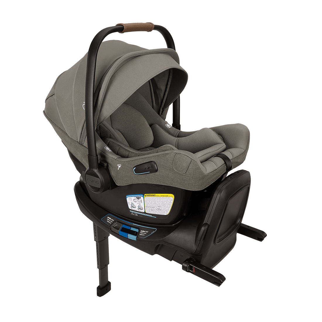 Nuna PIPA Aire RX Infant Car Seat with PIPA RELX Base - Lightweight, Safe & Comfortable Baby Car Seat for Newborns to 35 lbs - Perfect for Travel, Daily Commutes & Family Road Trips