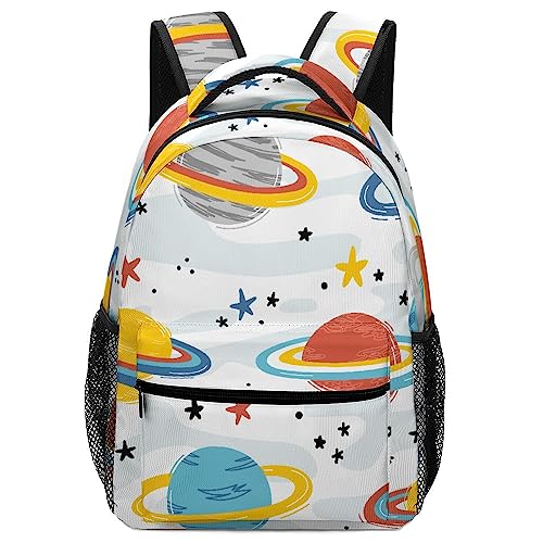 Space Planets Stars Doodle