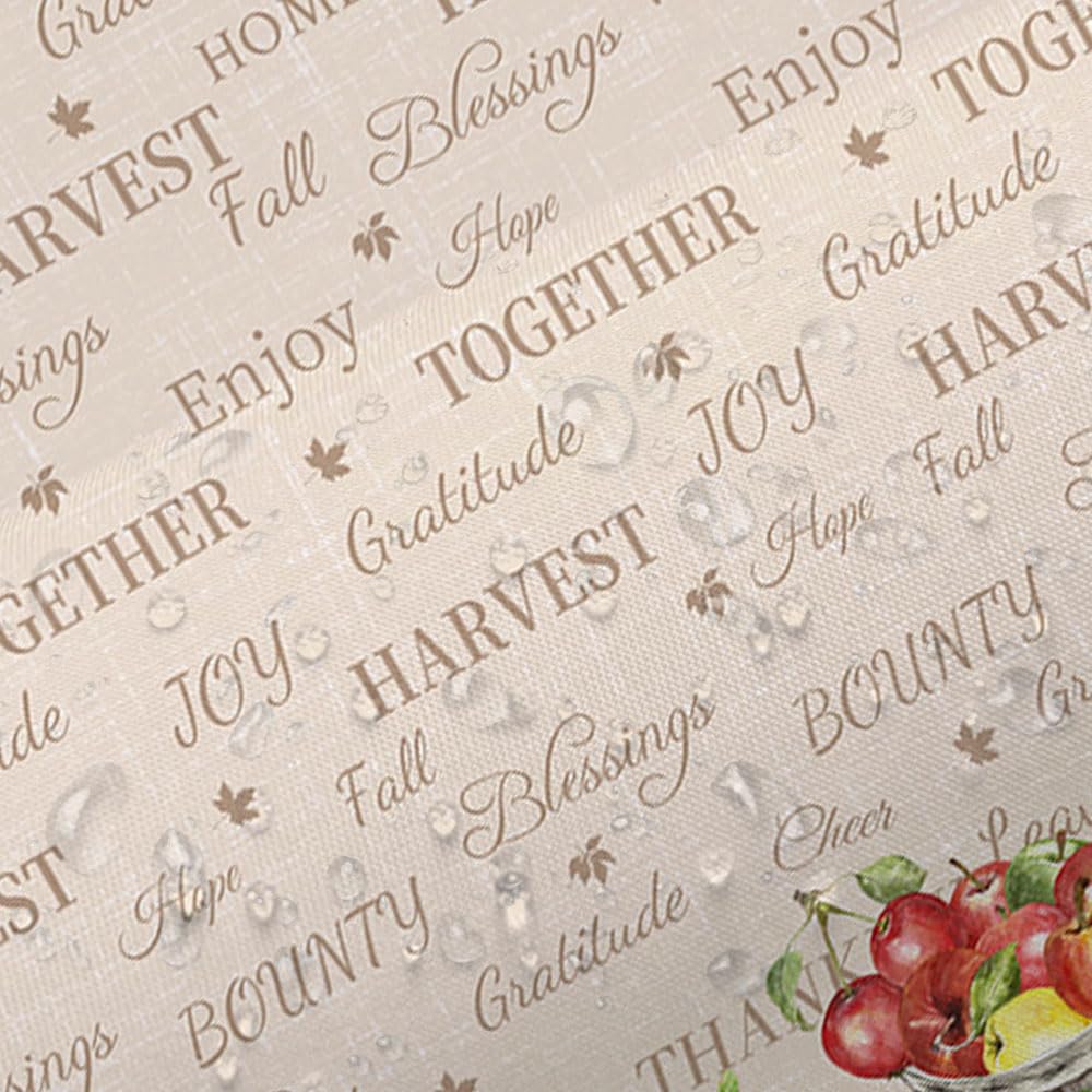 JAWO Thanksgiving Shower Curtain - Waterproof Autumn Maple Leaves & Pumpkin Design Bathroom Decor, 72x72 Inch Fall Harvest Shower Curtain Set with Hooks - Perfect for Seasonal Bathroom Makeover & Thanksgiving Home Decor