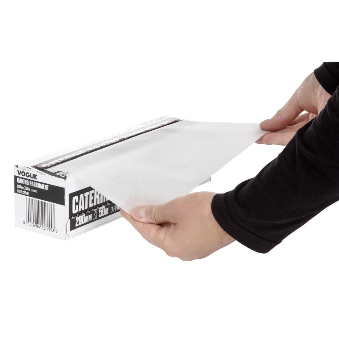 Premium Non-Stick Baking Parchment Paper - 290mm Microwave Safe Cooking Mat Sheet for Baking, Roasting & Food Prep | Ideal for Cookies, Cakes, Pizza & Meal Prep