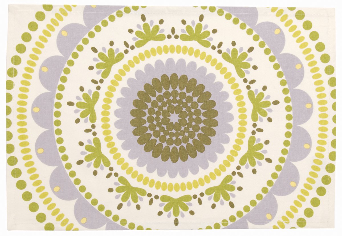 Danica Studio Set of 4 Neema Placemats - Waterproof & Heat Resistant Table Mats for Dining, Kitchen, and Outdoor Use - Elegant Home Decor for Parties, Picnics, and Everyday Meals