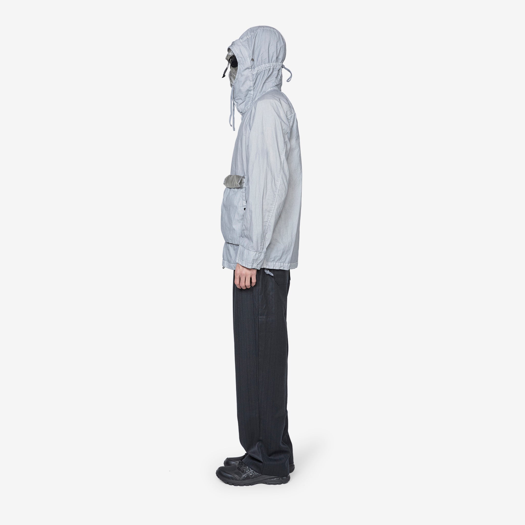 50 Pack Fili Gum Mixed Zipped Goggle Jacket in Drizzle Grey - Perfect for Outdoor Sports, Motorcycling & Winter Activities