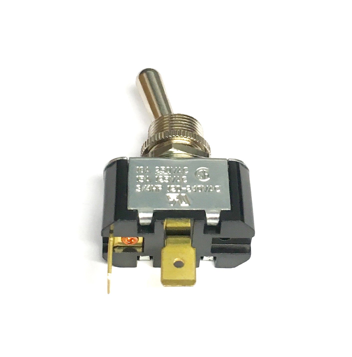 SPST Toggle Switch ON/OFF - Heavy Duty Electrical Switch for Automotive, Marine & Industrial Use - No Light Indicator - Perfect for Control Panels, DIY Projects & Equipment Wiring