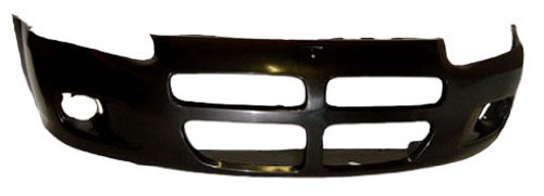 Sherman Replacement Front Bumper Cover for Dodge Stratus 2001-2006 - Exact Fit CH1000323 - Perfect for Collision Repair & Vehicle Restoration