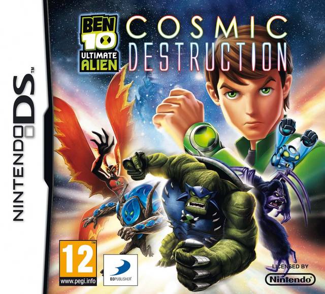 Ben 10 Ultimate Alien Cosmic Destruction Nintendo DS Game - Action-Packed Adventure for Kids | Perfect for Travel & Family Game Nights