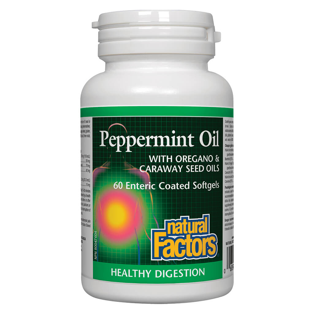 Pure Peppermint Essential Oil with Oregano & Caraway Seed Oils - Natural Aromatherapy for Stress Relief & Digestion Support | Perfect for Diffusers, Massage & DIY Skincare