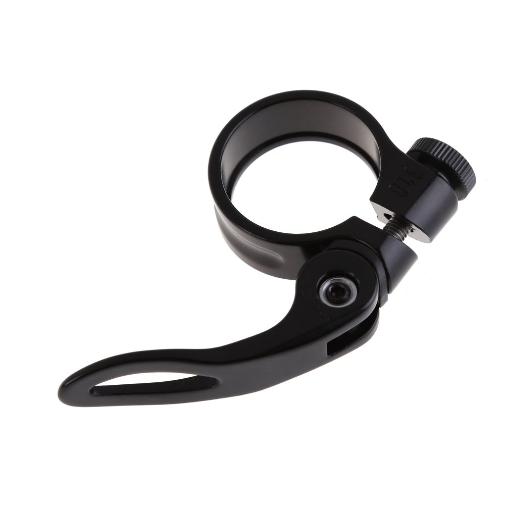 28.6mm 31.8mm 34.9mm Aluminum Alloy Bike Seat Post Clamp - Universal Fit for MTB, Mountain, Road, Casual, Folding & Fixed Gear Bikes - Perfect for Cycling, Commuting & Outdoor Adventures