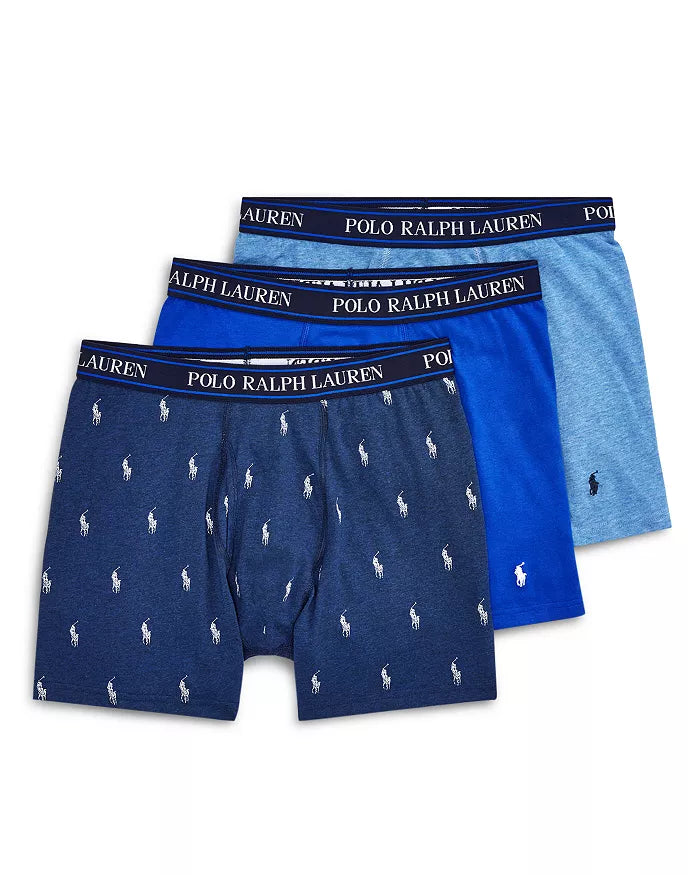 3 Pack Stretch Cotton Boxer Briefs for Men - Soft Breathable Underwear with Comfortable Waistband - Perfect for Daily Wear, Workout & Travel