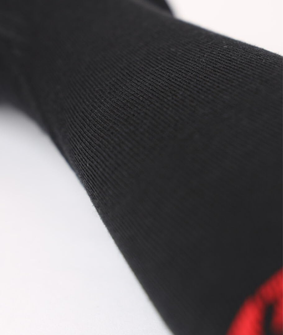 6.1 Toe Cap Merino Wool Compression Heat Socks - Warm Thermal Socks for Winter Sports, Hiking & Outdoor Activities