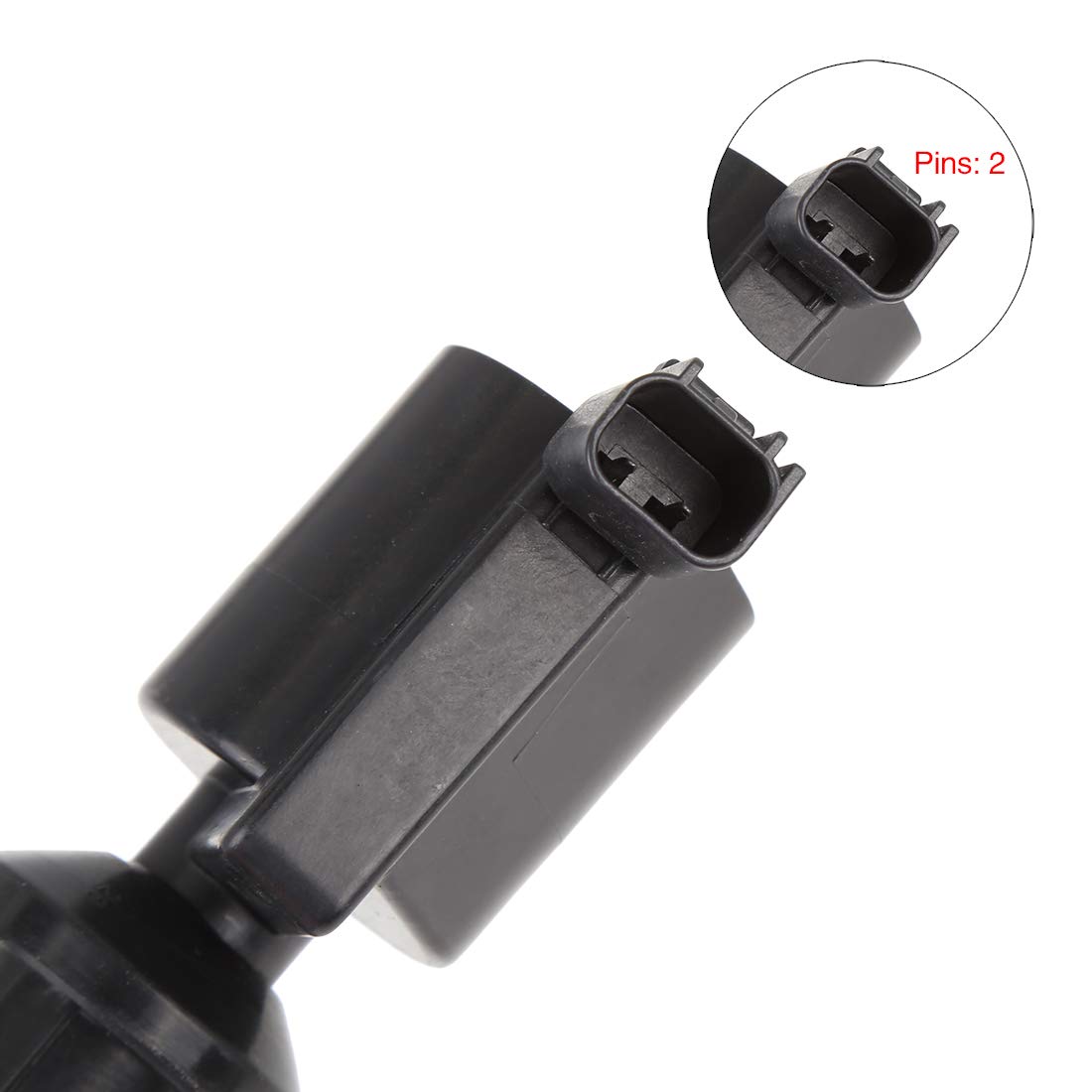 uxcell 4M5G-12A366-BC New Black Ignition Coil Compatible with Ford Escape 2.3L 2005-2008 Models - Perfect for Engine Performance & Smooth Driving
