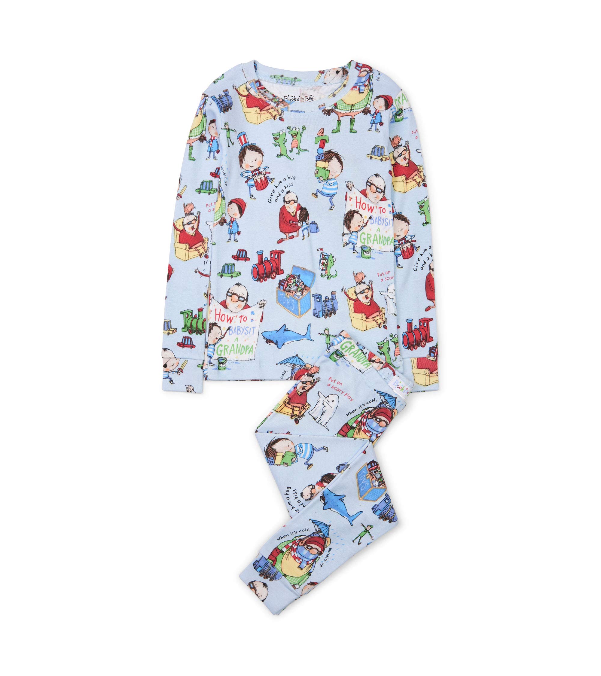 Boys' Long Sleeve Printed Pajama Set - Soft Cotton Sleepwear for Kids | Perfect for Bedtime Stories & Cozy Nights