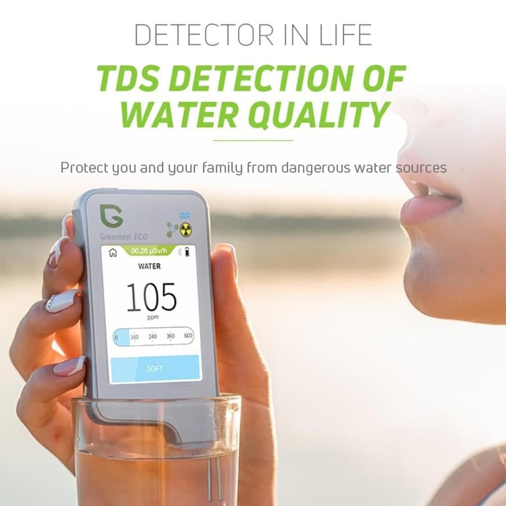 High Precision QYOEGSQ Digital Nitrate Tester for Food - Portable PPM Meter for Fruits, Vegetables, Meat, Fish & Water | Home Kitchen & Food Safety Testing Tool