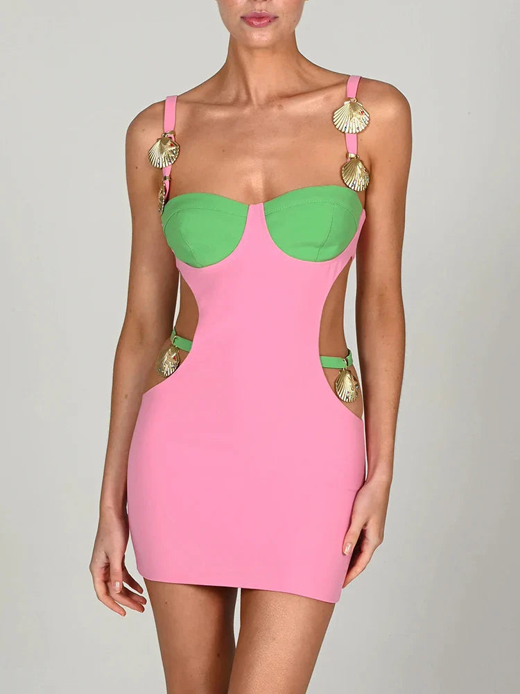 Pink Mini Dress